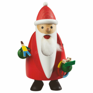 Nussknacker Weihnachtsmann mit Spielzeug
